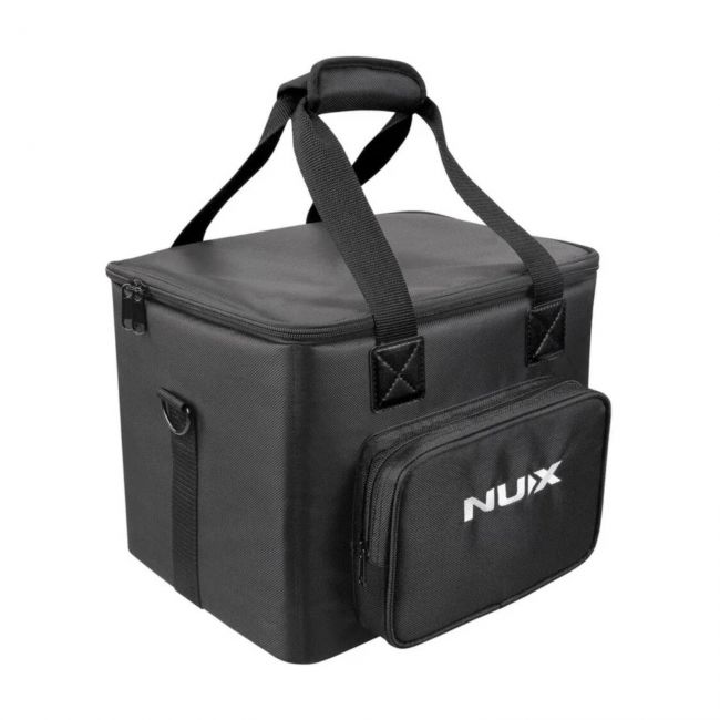 NUX AC-25 - Set amplificator portabil pentru chitara acustica si husa de transport