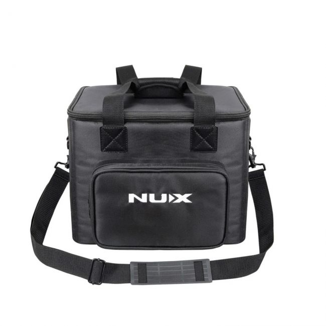 NUX AC-25 - Set amplificator portabil pentru chitara acustica si husa de transport