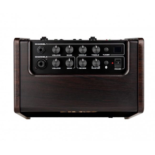 NUX AC-25 - Set amplificator portabil pentru chitara acustica si husa de transport