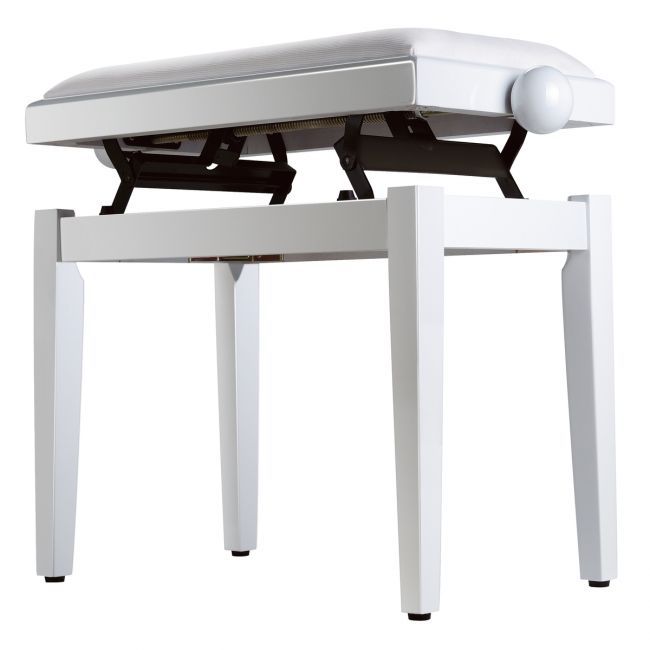 NUX NCK-330 WH - Set pian digital cu bancheta, stativ lemn, casti, 3 pedale