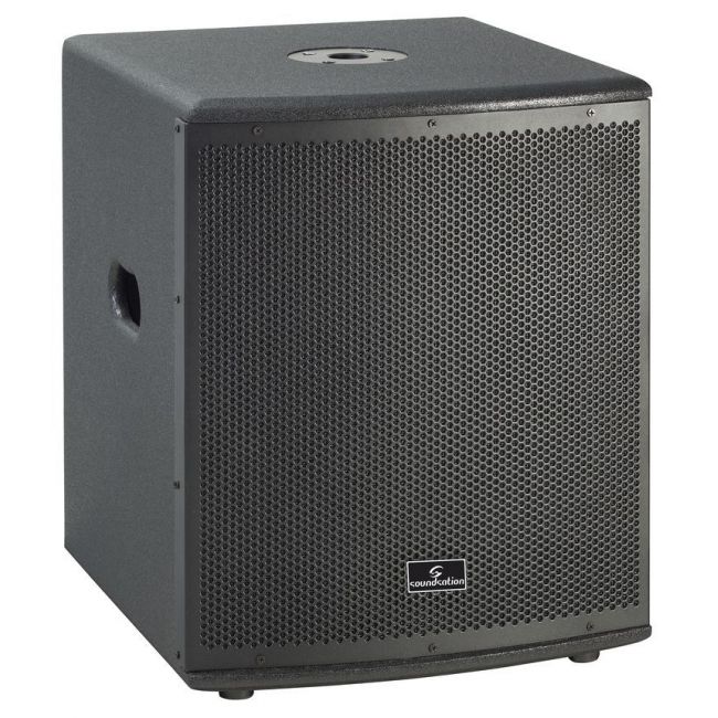 Soundsation Hyper PRO 1210EX - Sistem profesional de sonorizare, subwoofer 900W (putere muzicala) si sateliti , 2 x 500W (putere muzicala)