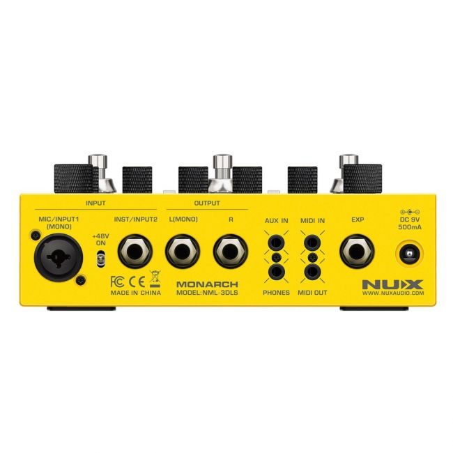 NUX NML-3DLS Dual Loop Stereo - Pedala Looper, 26 ore de inregistrare, 40 ritmuri, intrari si iesiri stereo
