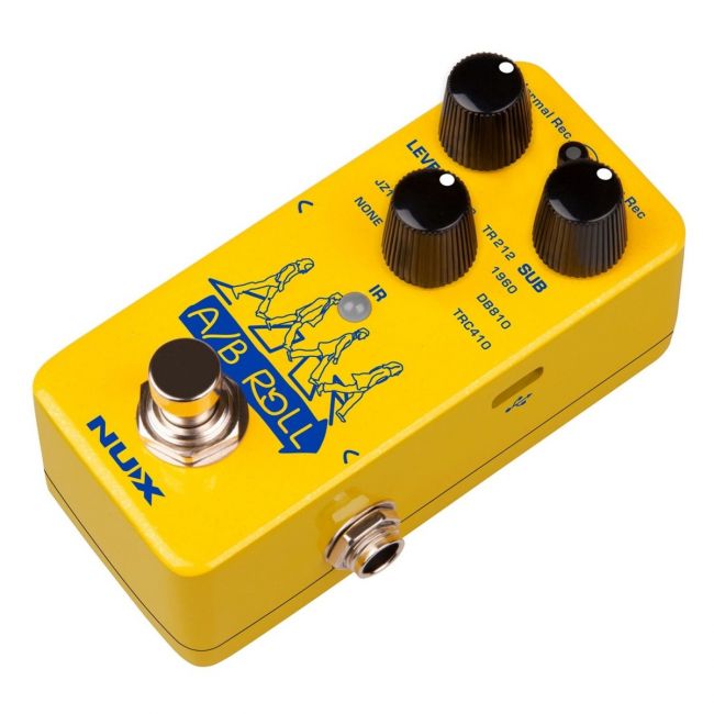 NUX NOL-1 A-B Roll Octave Loop Pedal - Octave, Looper si IR Simulator