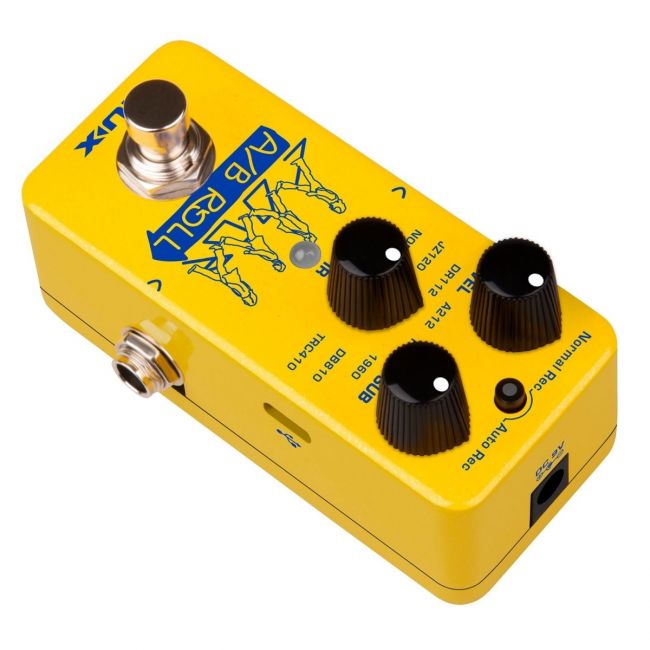 NUX NOL-1 A-B Roll Octave Loop Pedal - Octave, Looper si IR Simulator