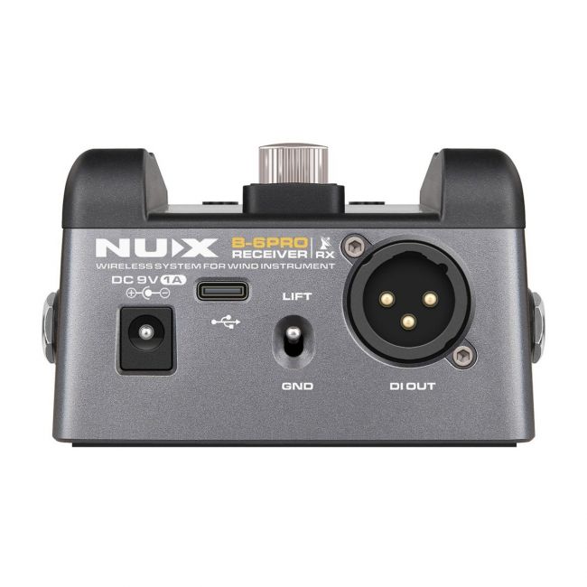 NUX B-6 PRO - Sistem wireless pentru instrumente de suflat, saxofon, trompeta, clarinet