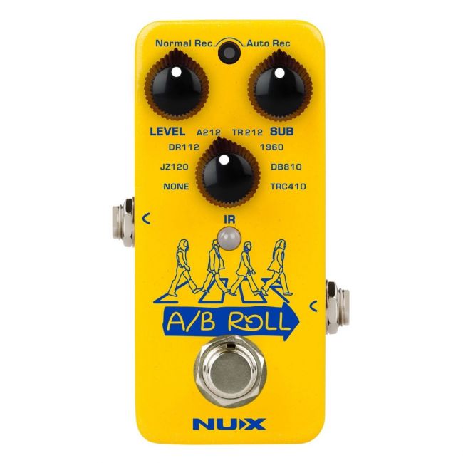 NUX NOL-1 A-B Roll Octave Loop Pedal - Octave, Looper si IR Simulator