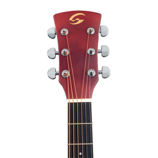 Soundsation AC-GP-44CE - Set chitara electro-acustica (husa, curea, tuner electronic, pene de chitara)