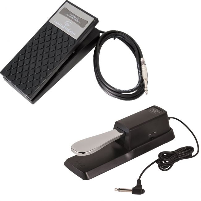 Soundsation SUP-10/FV100-LC - Pedala sustain si pedala volum pentru Korg PA series