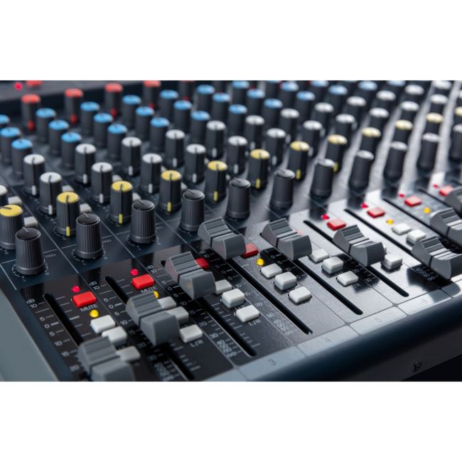 Soundsation ALCHEMIX803 PRO - Mixer audio cu 14 canale, USB, FX Integrat, placă de sunet stereo USB