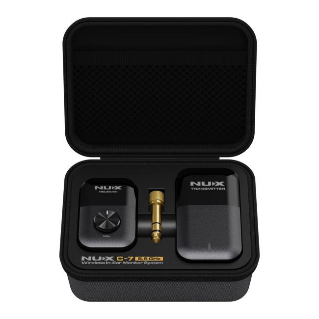 NUX C-7 - Sistem de monitorizare in-ear wireless, stereo, frecventa 5.8GHz