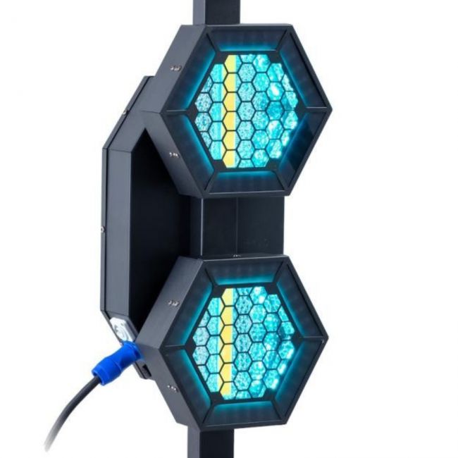 Inchiriere - Lumini de scena, Retro Bar Led cu efecte Blinder, Stroboscop si Pixel Mapping