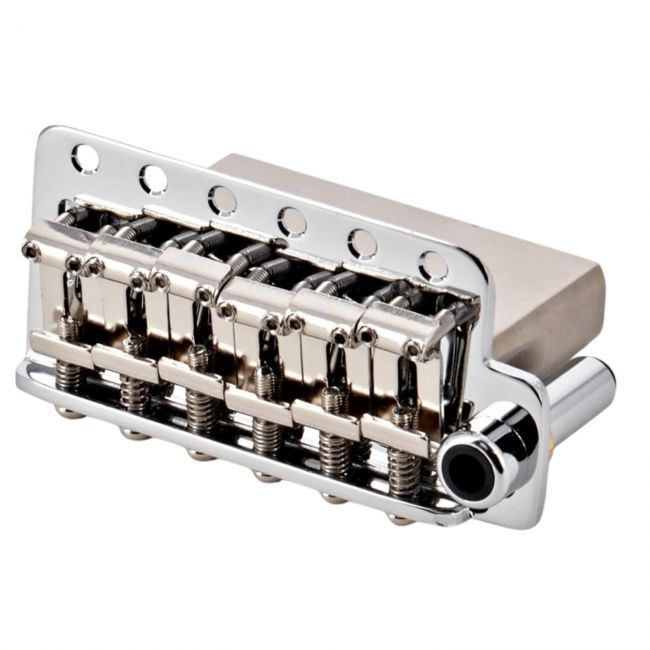Gotoh 510T-SF2 C Tremolo Bridge Chrome – Punte chitara electrica 2 Pivoturi, Fender, Charvel, Suhr