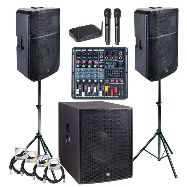 Soundsation PROVIBE 1815 - Sistem profesional de sonorizare 3560W (putere muzicala)