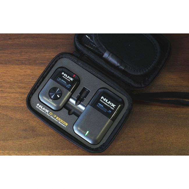 NUX C-7 - Sistem de monitorizare in-ear wireless, stereo, frecventa 5.8GHz