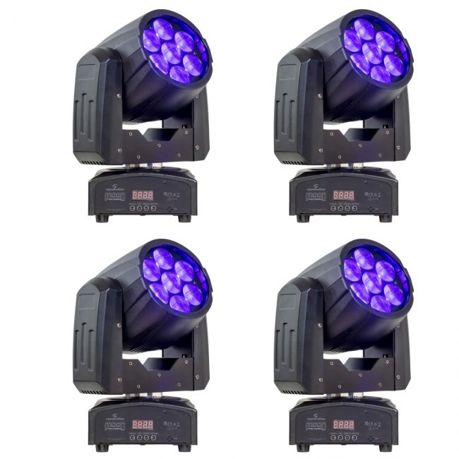 Inchiriere - Lumini de scena, 2 x moving head beams, 4 x wash moving head led, 1 x schela lumini, 1 x haze machine, 1 x DMX512