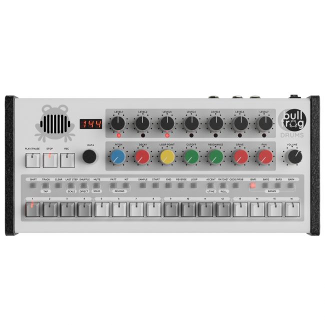 Erica Synths Bullfrog Drums - Sampling Drum Machine