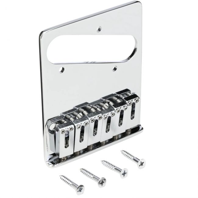 Gotoh GTC202 C Chrome Bridge Telecaster - Punte chitara electrica Telecaster, Vintage, G&L
