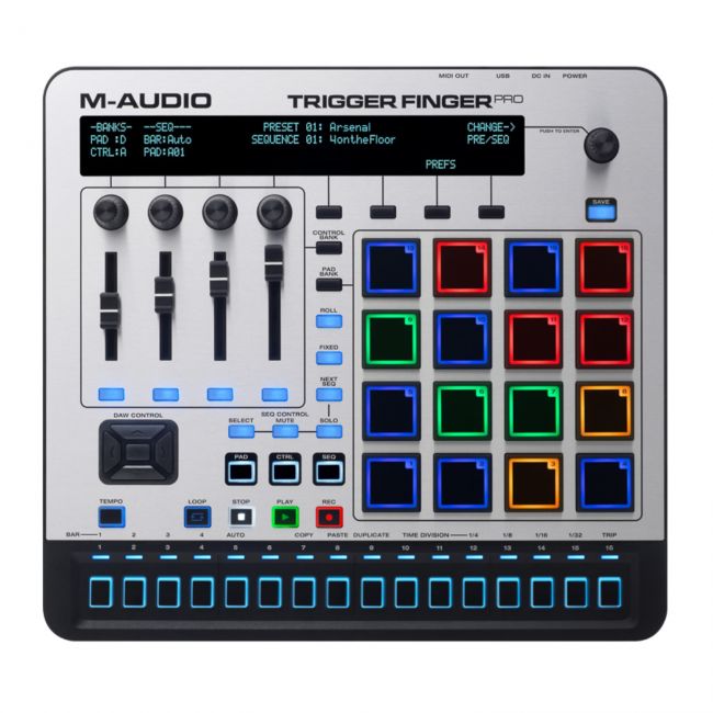 M-Audio Trigger Finger Pro - MIDI Pad Controller, B-Stock