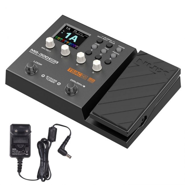 NUX MG 300 MKII - Procesor chitara electrica, IR loader, looper, pedala de expresie