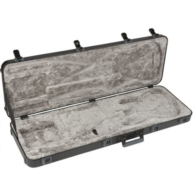 Schecter Stiletto Custom-4 NAT - Set bass electric, case Fender Deluxe si cablu Fender Deluxe (5.5 metri)