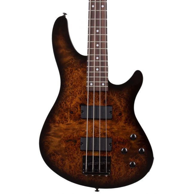 Schecter C-4 Standard (TB) - Set bass electric, case Fender Deluxe si cablu Fender Deluxe (5.5 metri)