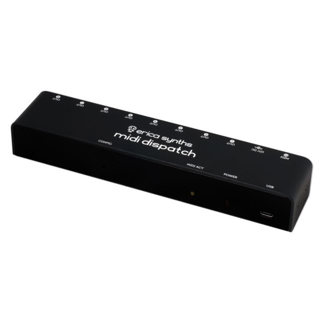 Erica Synths MIDI Dispatch - Router MIDI, 1 intrare 8 iesiri