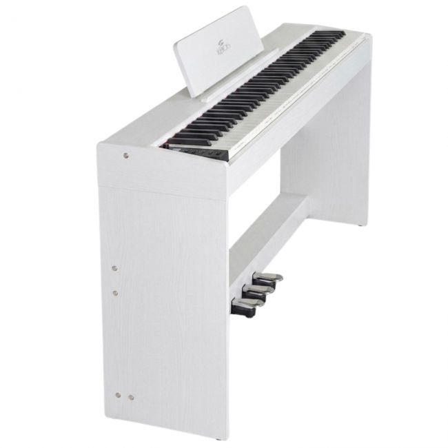 Soundsation ICHOS WH - Pian digital, 88 de clape hammer action, 189 voci polifonice, 3 pedale