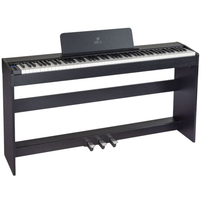 Soundsation ICHOS BK - Pian digital, 88 de clape hammer action, 189 voci polifonice, 3 pedale