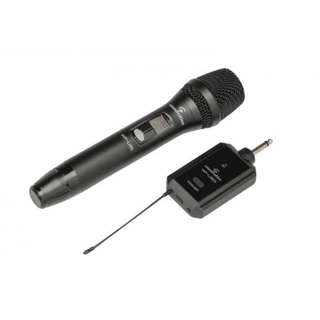 Soundsation PROVIBE 8A - Sistem de sonorizare pentru studiu vocal (2 boxe active, mixer, microfon wireless, stative, cabluri)