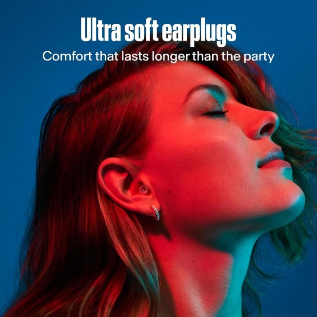 Alpine PartyPlug Transparent 2025 - Dopuri antifonice pentru concert