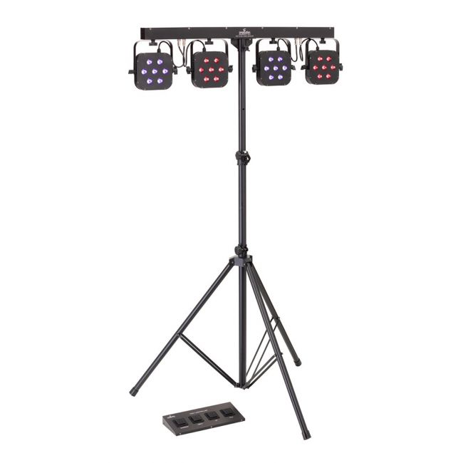 Soundsation PROVIBE 1815 4LEDKIT -  Sistem profesional de sonorizare si lumini de scena, 3560W (putere muzicala)