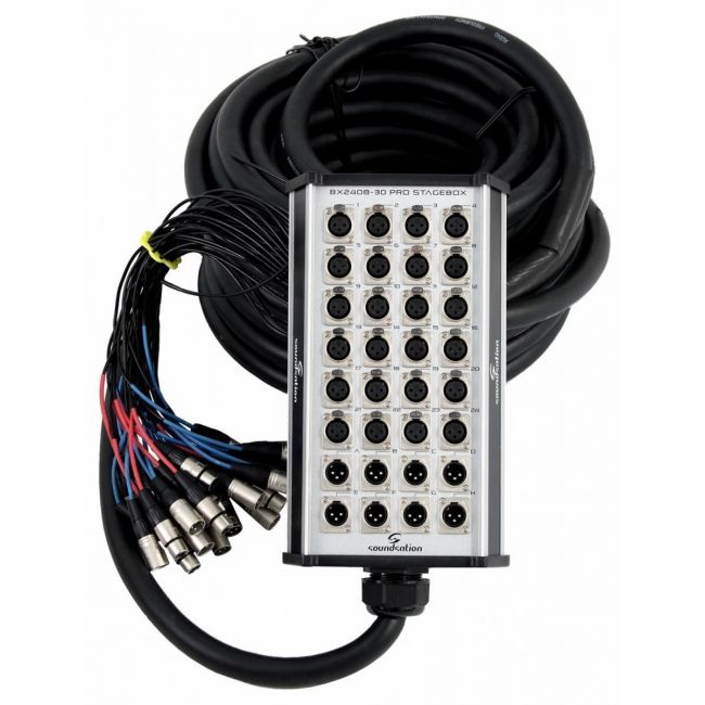 Soundsation SGBX20-2408-30 metri - Cablu Multicore